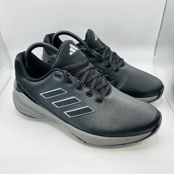 Adidas ZG23 Lightstrike Pro Golf Shoes Cleats Black Grey Men’s Size 9 main image 5